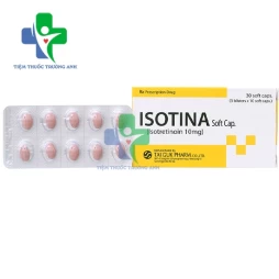 Isotina 10mg - Thuốc điều trị mụn trứng cá hiệu quả 