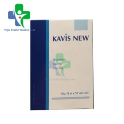 Kavis New - Hỗ trợ giảm ho, đau họng, viêm họng hiệu quả