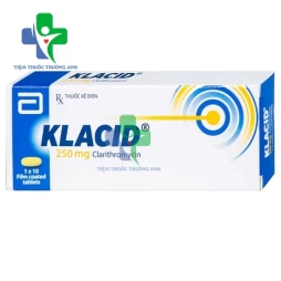 Klacid 250mg - Thuốc kháng sinh trị bệnh hiệu quả 
