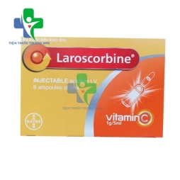 Laroscorbine 500mg/5ml Bayer - Thuốc phòng ngừa thiếu hụt vitamin C