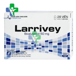 Larrivey 50mg Davipharm - Thuốc điều trị ưng thư tuyến liền liệt