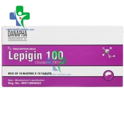 Lepigin 100 Danapha - Ðiều trị tâm thần phân liệt mãn tính