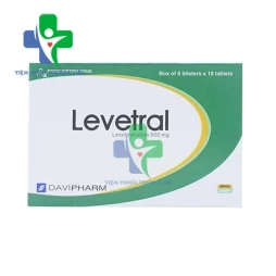 Levetral 500mg Davipharm - Thuốc điều trị động kinh