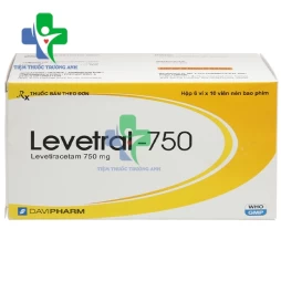 Levetral-750 Davipharm - Thuốc điều trị động kinh