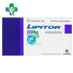 Thuốc mỡ máu của Đức Lipitor 20mg