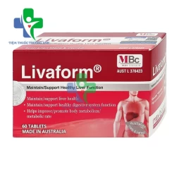 Livaform - Giúp bổ gan, giải độc gan hiệu quả