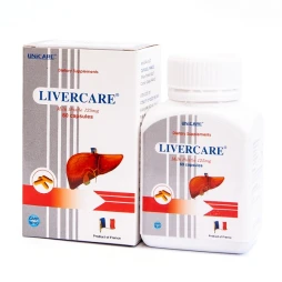 Viên Uống Tăng Cường Chức Năng Gan Livercare 60 Viên