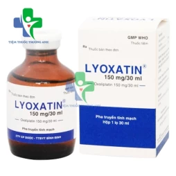Lyoxatin 150mg/30ml Bidiphar - Điều trị ung thư đại trực tràng