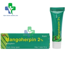 Mangoherpin 2% 10g - Thuốc điều trị bệnh da liễu hiệu quả 