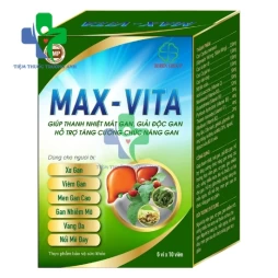 Max-vita - Hỗ trợ tăng cường chức năng gan hiệu quả