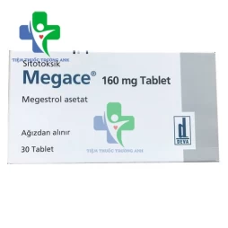 Megace 160mg - Thuốc điều trị ung thư vú và nội mạc tử cung của Pháp