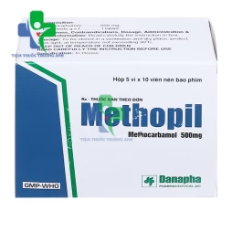 Methopil 500mg Danapha - Điều trị thoát vị đĩa đệm