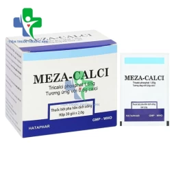 Meza-calci - Hỗ trợ điều trị loãng xương và thiếu calci hiệu quả 
