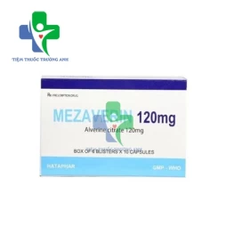 Mezaverin 120mg Hataphar - Ðiều trị triệu chứng đau do co thắt