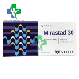 Mirastad 30mg - Thuốc điều trị bệnh trầm cảm  hiệu quả STADA