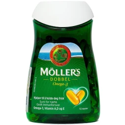 Viên Dầu Cá Möller’S Dobbel 112 Viên