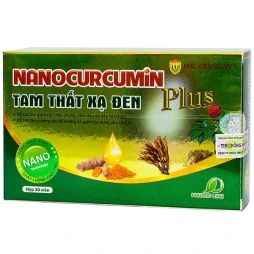 Viên Uống Dạ Dày Nanocurcumin Tam Thất Xạ Đen Plus Học Viện Quân Y 30 Viên