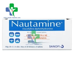 Nautamine - Thuốc chống nôn và say tàu xe của Sanofi