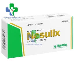 Nesulix 200mg Danapha - Thuốc chống loạn thần