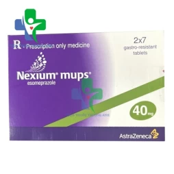 Nexium Mups 40mg AstraZeneca (viên) - Thuốc điều trị trào ngược dạ dày -  thực quản