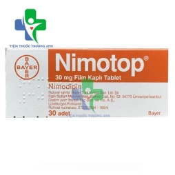 Nimotop 30mg Bayer - Thuốc dự phòng và điều trị suy giảm thần kinh