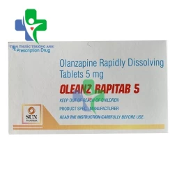 Oleanzrapitab 5 - Thuốc điều trị tâm thần phân liệt hiệu quả của India