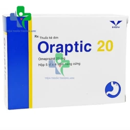 Oraptic 20 - Thuốc điều trị trào ngược dạ dày, thực quản của Bidiphar 