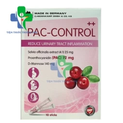Thực phẩm bảo vệ sức khoẻ PAC-CONTROL
