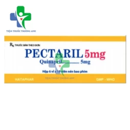 Pectaril 5mg Hataphar - Điều trị tăng huyết áp, suy tim sung huyết