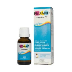 Dung Dịch Uống Bổ Sung Vitamin D3 Cho Trẻ Pediakid Vitamin D3 20Ml