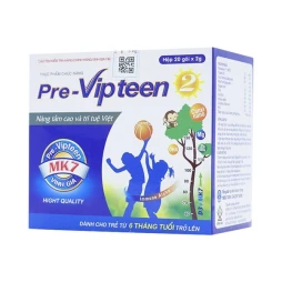 Cốm Bổ Sung Canxi Cho Trẻ Pre-Vipteen 2 20 Gói