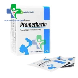 Promethazin 5mg Agimexpharm - Giúp giảm các triệu chứng cảm lạnh và dị ứng