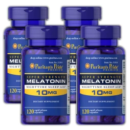 Puritan's Pride Melatonin 10mg -  Hỗ Trợ Trị Mất Ngủ
