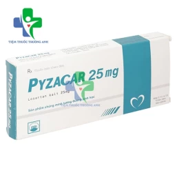 Pyzacar 25 - Thuốc điều trị tăng huyết áp hiệu quả của Pymepharco