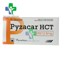 Pyzacar HCT 100/12,5mg - Thuốc điều trị tăng huyết áp hiệu quả 