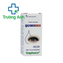 Quimodex Traphaco - Thuốc nhỏ mắt điều trị nhiễm khuẩn ở mắt