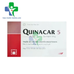 Quinacar 5 Pymepharco - Thuốc điều trị tăng huyết áp vô căn