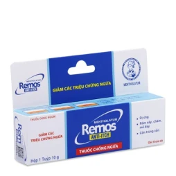 Remos Anti-Itch Gel - Thuốc da liễu điều trị rôm sảy, mề đay hiệu quả