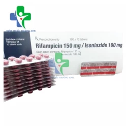 Rifampicin 150/ Isoniazide 100 Artesan - Thuốc điều trị lao phổi ở người lớn