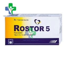 Rostor 5mg - Thuốc điều trị tăng mỡ máu hiệu quả của Pymepharco