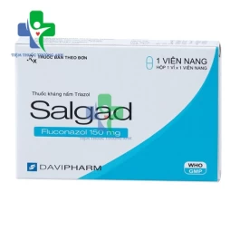 Salgad 150mg Davipharm - Điều trị nhiễm nấm ở người lớn và trẻ em