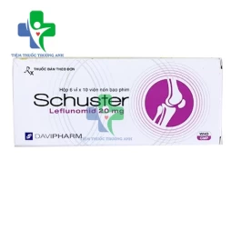 Schuster 20mg Davipharm - Thuốc điều trị viêm khớp dạng thấp