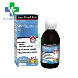 SeeRabone Syrup - Bổ sung Canxi và Vitamin D3 giúp xương chắc khỏe