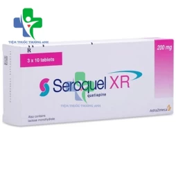 Thuốc Seroquel XR 200mg điều trị tâm thần phân liệt 