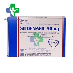 Sildenafil 50mg Ba Đình - Thuốc điều trị rối loạn cương dương hiệu quả