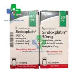 Sindoxplatin 50mg - Thuốc điều trị ung thư đại - trực tràng hiệu quả