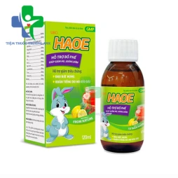 Siro Haoe - Hỗ trợ bổ phế giúp giảm ho, loãng đờm