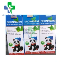 Siro Nasaki - Hỗ trợ nhuận phế, giảm ho, tiêu đờm, giải cảm