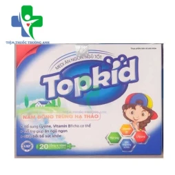 Siro Topkid Nanofrance - Hỗ trợ bồi bổ cơ thể