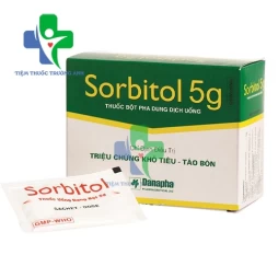Sorbitol 5g Danapha - Điều trị triệu chứng táo bón và khó tiêu